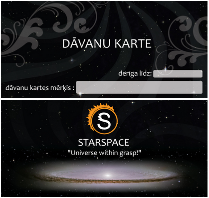 StarSpace dāvanu karte
